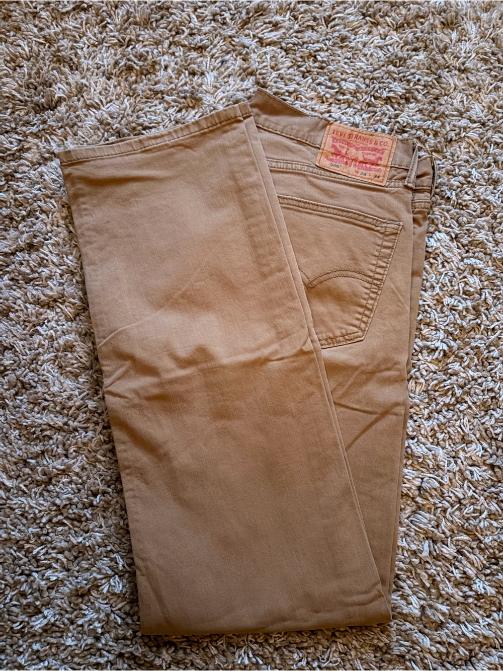 Levi Strauss & Co. 505 Women’s Jeans - Caramel Brown